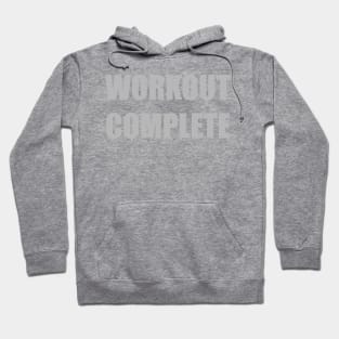 workout complete sweat activated Hoodie